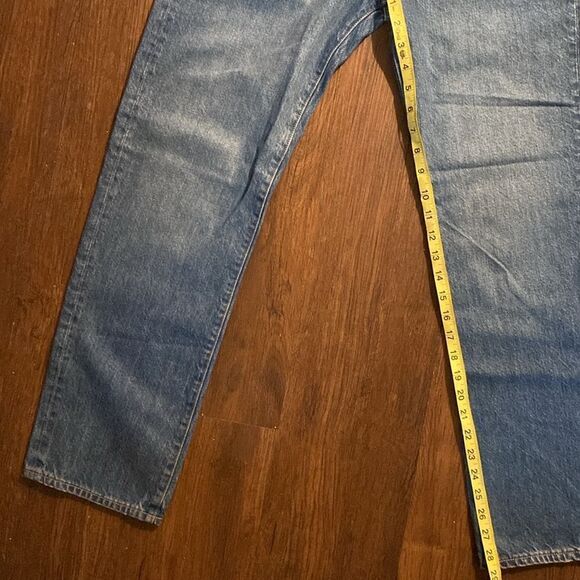 Edwin Relaxed Tash Denim Straight Leg Jeans In Brisbane 90's Size 27 - Picture 9 of 14